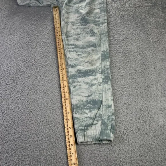 Athleta Farallon Jogger Pants Women XXS Tie Dye Green Blue Pull On Casual Active - Picture 9 of 10